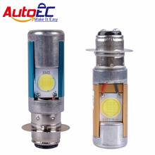 AutoEC 1x Px15d P15d-25-1 6.5w LED COB Motorcycle Headlight bulb 12v Motorbike head lights #MTL021 2024 - buy cheap