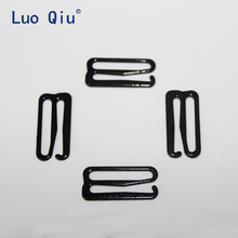 Luo Qiu, высокое качество, 500 шт./лот, 20 мм, Окрашенный черный Тип 9, металлические пряжки, зажимы для нижнего белья, аксессуары для регулировки, сделай сам 2024 - купить недорого