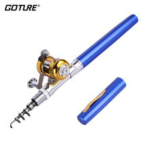 Winter Fishing Rod 1M Portable Mini Ice Fishing Rod for Children Spinning Rod With Reel Wheel  Winter Fishing Tackle Rod Combo 2024 - buy cheap