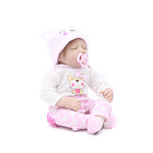 New Arrival Reborn dolls 20"50cm silicon vinyl reborn baby doll bonecas Sleep baby for Children Birthday Gift 2024 - buy cheap