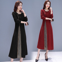Elegant oriental long qipao dresses modern Chinese women cheongsam full sleeve Vietnam ao dai style robe Tang suit gown 2024 - buy cheap