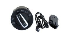 Kit de adaptação para interruptor de farol automotivo, sensor, luz e automóveis, para golf mk5, mk6/jetta mk5/tiguan 08-16/touran 03-15/passat b6 3c 2024 - compre barato