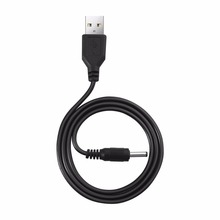 Conector USB 2,0 tipo macho a 3,5mm DC, Conector de barril de alimentación, Cable de 5V, color negro, 80cm, venta al por mayor 2024 - compra barato