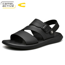 Camel Active 2019 New Top Quality Sandal Men Sandals Summer Genuine Leather Sandals Men Outdoor Shoes Men Leather Shoes 2024 - buy cheap