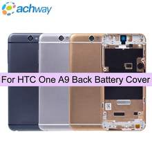 NEW Back Cover For HTC One A9 Battery Cover Rear Housing Door Case + Power Volume Button Key+Rear Camera Glass Lens Replacement 2024 - buy cheap