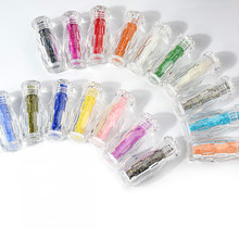 1 garrafa Mini Caviar Contas de Cristal Pequenos Strass de Vidro Micro Talão Para Nails DIY Colorful 3D Glitter Decorações Da Arte Do Prego 2024 - compre barato