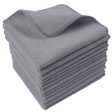 Sinland toalha de microfibra, pano de limpeza de carro, pano para limpar faróis, toalha absorvente de secagem rápida, 12 polegadas, 20 pacotes pretos, novo 2021 2024 - compre barato