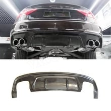 Carbon Fiber / FRP Unpainted Rear Lip Diffuser Spoiler for Audi A5 Sline S5 2013-2016 Rear Bumper Protector Car Styling 2024 - buy cheap