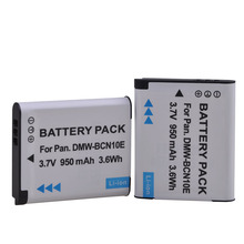 2 шт. DMW-BCN10 BCN10 DMW-BCN10E батарея камеры для Panasonic Lumix DMC-LF1 DMC-LF1K 2024 - купить недорого
