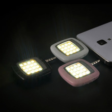 16 pçs led mini flash luz de preenchimento brilhante leds lâmpada de luz de vídeo adequado para o telefone móvel selfie brilho fotografia lâmpada 3.5mm 2024 - compre barato