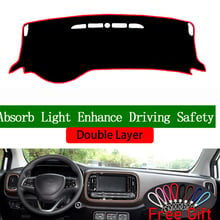 Double Layer Car Stickers For GAC Trumpchi GS3 2017 Dashboard Cover Car Accessories Interior Anti-UV Car Decals 2024 - buy cheap