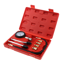 8pcs High Precision Spark Plug Cylinder Compression Tester Test Kit Professional Gas Engine Gauge Tool with Box Automotive Tool 2024 - buy cheap