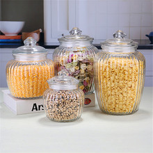 650-2300ML Glass Sealed Cans Household Food Jars Kitchen Cereals Grain Container Tea Storage Bottle Kimchi Altar 2024 - buy cheap