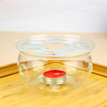 Термостойкое стекло, круглая нагревательная основа, прозрачная, устройство для подогрева чая кунг-фу, аксессуары для чая, изоляция, J1027, 1 шт. 2024 - купить недорого