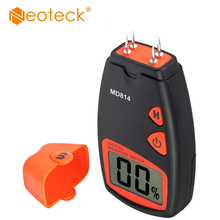 Neoteck Wood Moisture Meter 4 Pins Range 5% - 40% Humidity Tester 1% Accuracy Portable Wood Water Moisture Tester Digital LCD 2024 - buy cheap