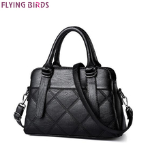 Women Bag Vintage Handbag Casual Tote Fashion Women Messenger Bags Shoulder Top-Handle Purse Wallet Leather For 2020 Black 2024 - buy cheap