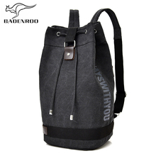 Badenroo-mochila de viaje de gran capacidad para hombre, morral de lona con letras, equipaje de montañismo, a la moda 2024 - compra barato