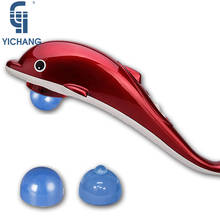 Electric handheld massager hammer neck shiatsu back and neck beating massagers vibrator body massage stick roller 2024 - buy cheap