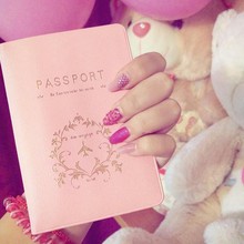 Capa para passaporte moda casais proteção para passaporte viagem negócios cartão em pvc porta-passaporte rd874959 2024 - compre barato