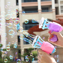 Máquina de bolhas de brinquedo para crianças, fã automático elétrico com câmera de bolha para o verão, 1 peça 2024 - compre barato
