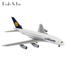 3d-аэроплан «сделай сам» A380, модель самолета из бумаги, ручная сборка, игра-головоломка «сделай сам», детская игрушка Denki & Lin, 1:144 2024 - купить недорого
