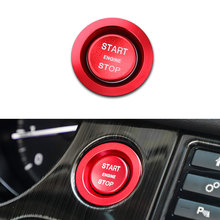 Aluminum Alloy Car Engine Start Stop Button Cover for Jaguar XJ/XJL Land Rover Range Rover Evoque Velar Discover Sport 2016-2018 2024 - buy cheap