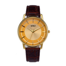 GEMIXI Good selling Relojes para hombre Fashion Color Strap Digital Dial Leather Band Quartz Analog Wrist Watches 2024 - buy cheap