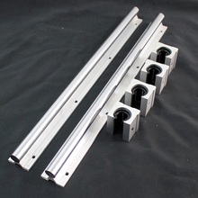 2pcs SBR25 25mm 1400mm Support Linear Guide Rail + 4pcs SBR25UU Linear Bearing Sliding blocks CNC Router 2024 - buy cheap