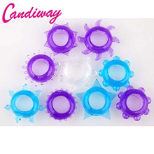 3pcs Delay Penis Rings Adult Products Male Cock Ring Masturbation extender Cage Impotence Erection Aid Sex aid Erectile Sex Toys 2024 - buy cheap