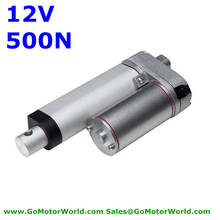 waterproof 12V 100mm 4inch stroke 500N  load 6mm/s speed heavy duty linear actuator free shipping 2024 - buy cheap