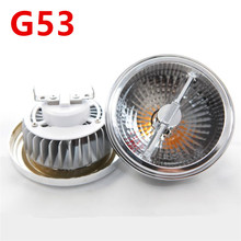 Lámpara LED AR111 COB de alta potencia, 15W, ES111, QR111, Epistar, G53, GU10, foco Blanco cálido, blanco frío, AC85-265V, DC12V 2024 - compra barato