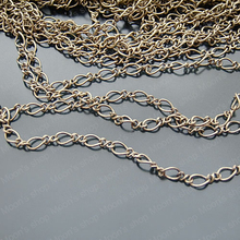 Wholesale width 3.5mm Antique Bronze Copper 1:1 Figaro Twisted Chains Diy Findings Accessories 5 Meter(JM2625) 2024 - buy cheap