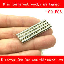 100PCS mini magnet diameter 5mm 4mm 3mm thickness 1mm 2mm 3mm n35 Rare Earth strong NdFeB Neodymium Magnet for industrial diy 2024 - buy cheap