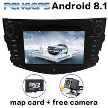 IPS Screen Android 8.1 Car Radio for Toyota RAV4 2006-2012 GPS Navigation CD DVD Player 1024*600 Autostsreo 1080P Video Headunit 2024 - buy cheap