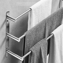 Square for Cosmetic and Shampoo Towel Rack Hanger Multi Use Bathroom Set Bathroom Shelf 3 Layers 304 Stainless Steel Towel Bars 2024 - buy cheap