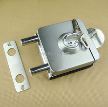 free shipping glass door lock security lock Household Door bolt  Hardware  Hypostyle stainless steel lock bolt Engineering 2024 - buy cheap