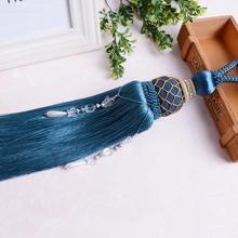 2pcs/lot Curtain Accessories Wood Bead Ball Pearl Tassel Hanging Ball Curtain Hook Bandage Ball Decoration Coudre Pompon Gland 2024 - buy cheap