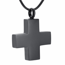 Personalised Cross Memorial Jewelry For Ashes Blank Black Urns Pet Urn Dog Urn Cat Urn Cremation Jewelry Ash Holder Cheap Sale 2024 - buy cheap