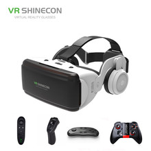 UZQi Shinecon VR Virtual Reality Original 3D Glasses VR Box Stereo Goggles Cardboard Headset Helmet  IOS Android Smart Phone VR 2024 - buy cheap