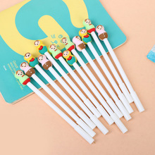 Cute Kawaii Russian Doll Gel Pen Cute Cartoon 0.38mm Business Writing Office Supplies Child Student Gift Stationery 2024 - buy cheap