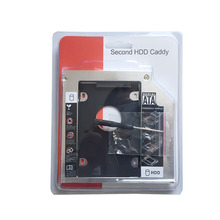 Disco duro SATA 2nd HDD SSD de 12,7 MM, Caddy para HP Probook 4510s 4530s 6440b 6550b (bisel de unidad óptica de regalo) 2024 - compra barato
