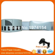 50*Rolls Brother Compatible DK-22211 Continuous Label 29mm Thermal Etiquette DK-2211 Label 2024 - buy cheap