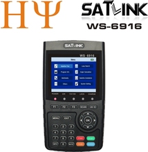 Original Satlink WS 6916 Satellite Finder DVB-S2 MPEG-2/MPEG-4 Satlink WS-6916 High Definition Satellite meter TFT LCD Screen 2024 - buy cheap
