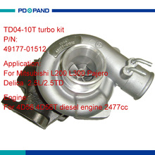 water cooling engine turbo kit part TD04 turbolader for Mitsubishi L200 L300 Pajero Shogun Delica 2.5L 4D56 diesel engine 2477cc 2024 - buy cheap