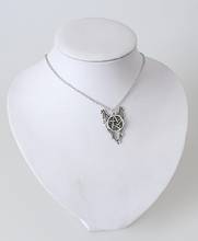2020 Supernatural necklace pentagram Pentacle angel wings vintage antique pendant jewelry for men and women wholesale 2024 - buy cheap