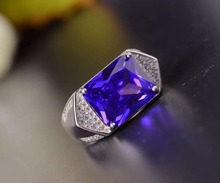 Man Ring Amethyst ring Free shipping Natural and real amethyst 925 sterling silver 10*12mm big gemstone Men Ring 2024 - buy cheap