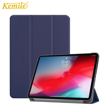Kemile-capa ipad pro 12.9 ''com suporte de pegada automática, capa ultra fina, dormir automático, acordar, para tablet de 2018 polegadas 2024 - compre barato