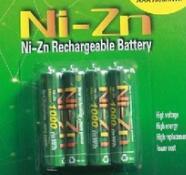 Frete grátis 4 visual 1.6v aaa 1000mwh bateria recarregável 2024 - compre barato