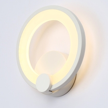 Modern Loft Wall Lamps Sconce Aluminum Bathroom Bedroom Bedside Corridor Wall Mounted Lamp Indoor Stair LED Wall Light Home Deco 2024 - buy cheap