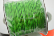 Cordón de cera de Color verde de Apple, hilo de espesor de 0,8mm, 200 yardas por papel, joyería, collar, accesorio de Material de fabricación 2024 - compra barato